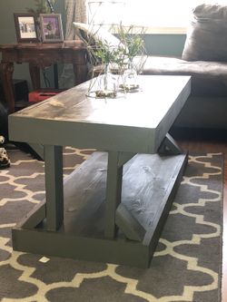 Farmhouse style coffee table