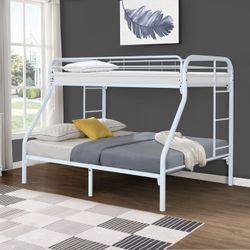 Bunk Bed Twin Full  Mattress Included 