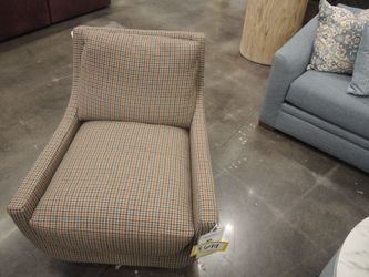 Jonathan Louis High Point Showroom Swivel Chair - Tan | Armchair
