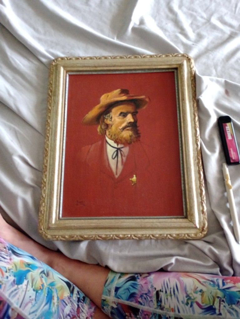 Art By Russell E Hill "Law West Of The Pecos"