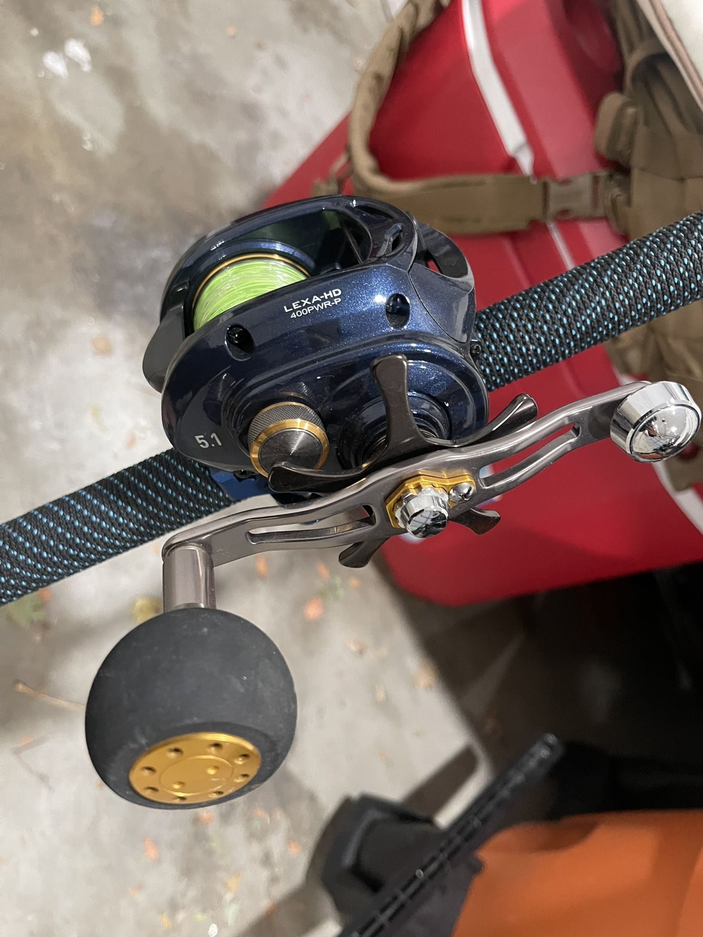 Lexa HD-400 With A Custom Fish On 9ft Rod