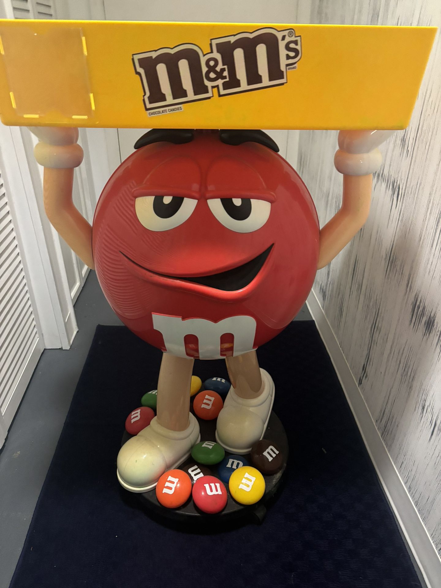 M&M Display, Red Character, 