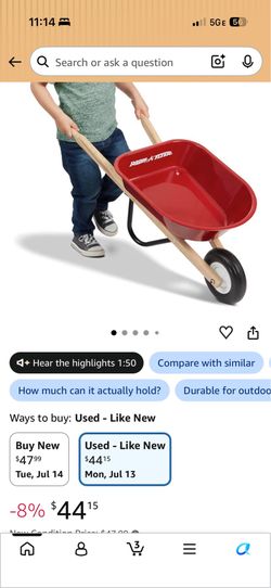 Kids wheelbarrow