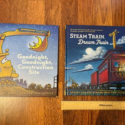 Kids Books Construction & Train 
