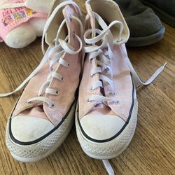 Pink Converse Size 7 Women’s 