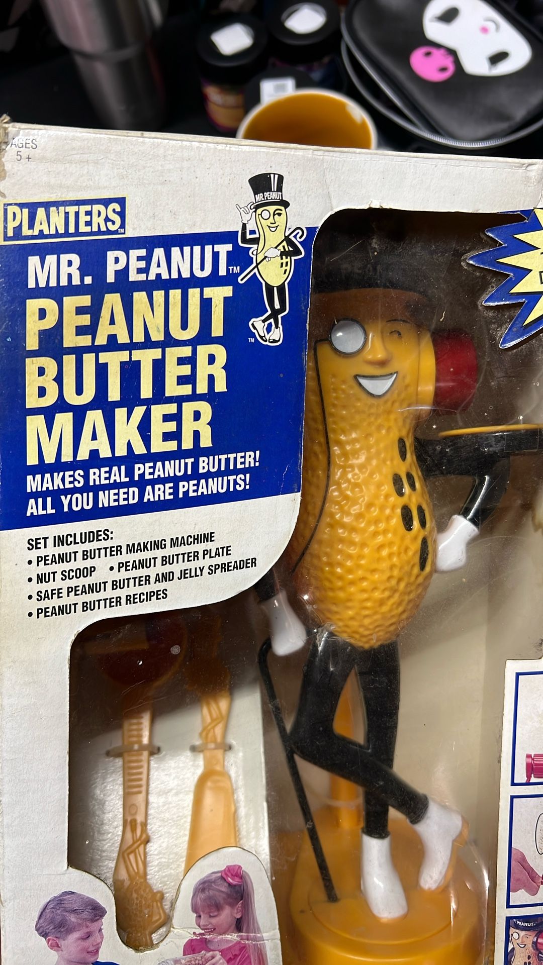Mr. Peanut - Peanut Butter Maker 1996 Nabisco Brand