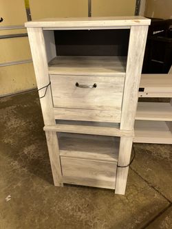 2 nightstands  ( Ashley’s)