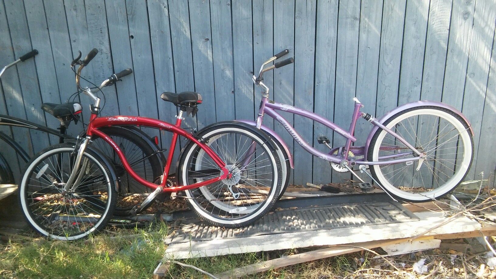 Mountain bike road bike and Beach cruisers for sale