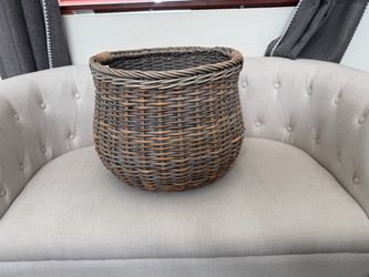 Decorative basket 17” wide by 14” tall