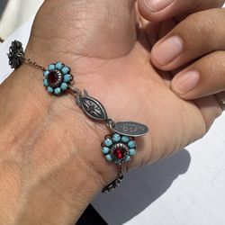 Vintage Flower Liz Palacios Bracelet 
