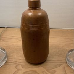 Vintage Handmade Stone Crock Bottle Jar. Excellent Condition without label. A17