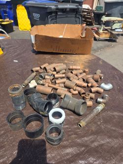 Copper and ABS fittings