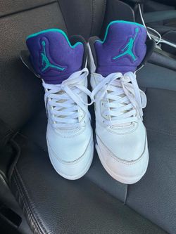 Jordan 5 grape size 9.5