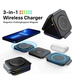 3-in-1 Folding Wireless Charger