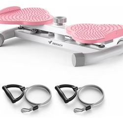 Waist Twister Machine Exercise, Ab Twist Board with 300 lbs Weight Capacity, Abs Workout for Slim Waist and Core Ab Exercise, Noiseless Home Gym Equip