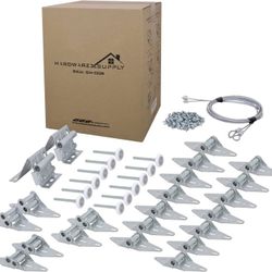 HardwareX Supply Garage Hardware Kit for 16'x8' or 18'x8' Door