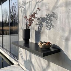 NEW 4-Ft Aluminum Floating Shelves