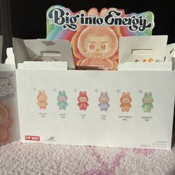 Authentic Big into Energy Labubu(V3)