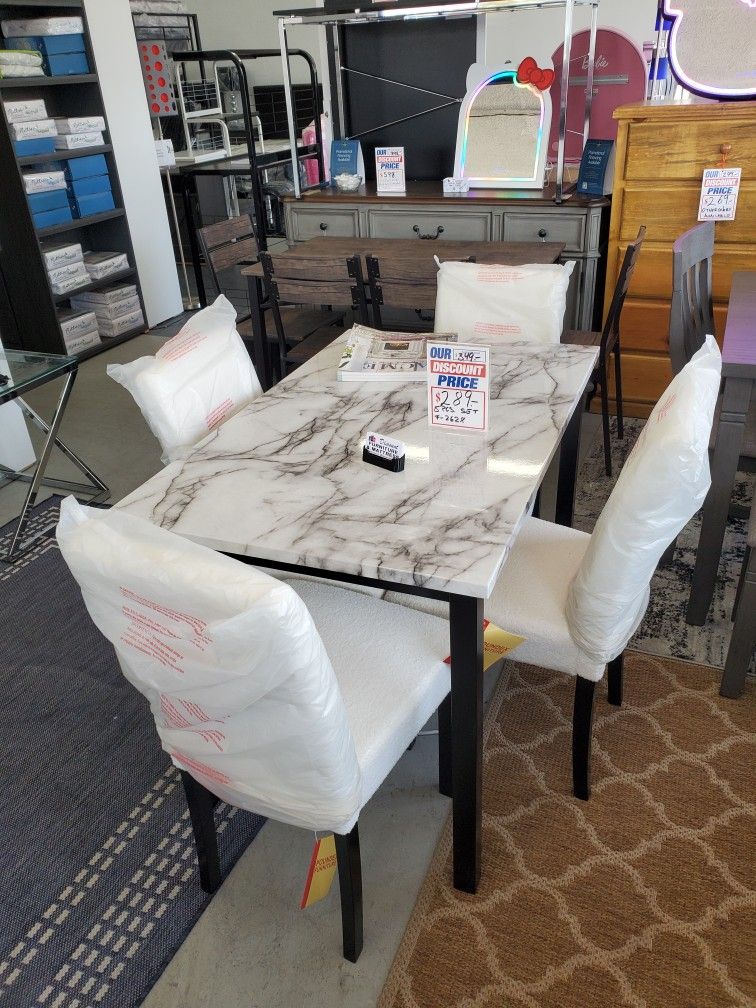 New 5 Piece Dining Table Special. Come Visit Our Store In Paramount