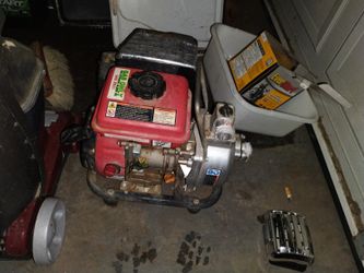 Water Pump Gas 1 In 35 Gallons Per Minute Water Or Fuel