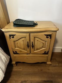 Nightstand Real Wood