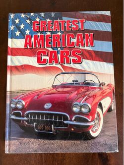 New Greatest American Cars coffee table book