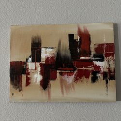 Abstract Painting 12” X 16”