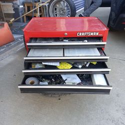 Used Craftsman 4 Drawer Intermediate Chest Tool Box USA