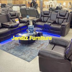 Power Reclining Livingroom Furniture Sectional Couches Sofa Furniture 🛋 