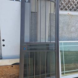 36x96 security heavy duty door swing out to the right