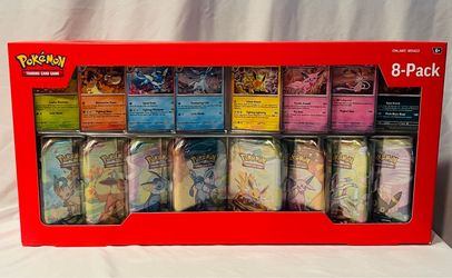 Pokémon Prismatic Evolutions Mini Tin 8-Pack