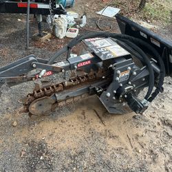 Skid Steer Trencher Attachment
