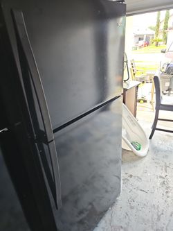 Whirlpool  Black Refrigerator 