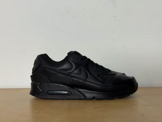 Nike Air Max 90 Leather Triple Black Sneakers CZ5594-001 Men’s Size 11