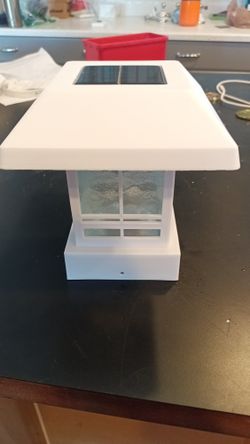 Solar Lighted Post Caps