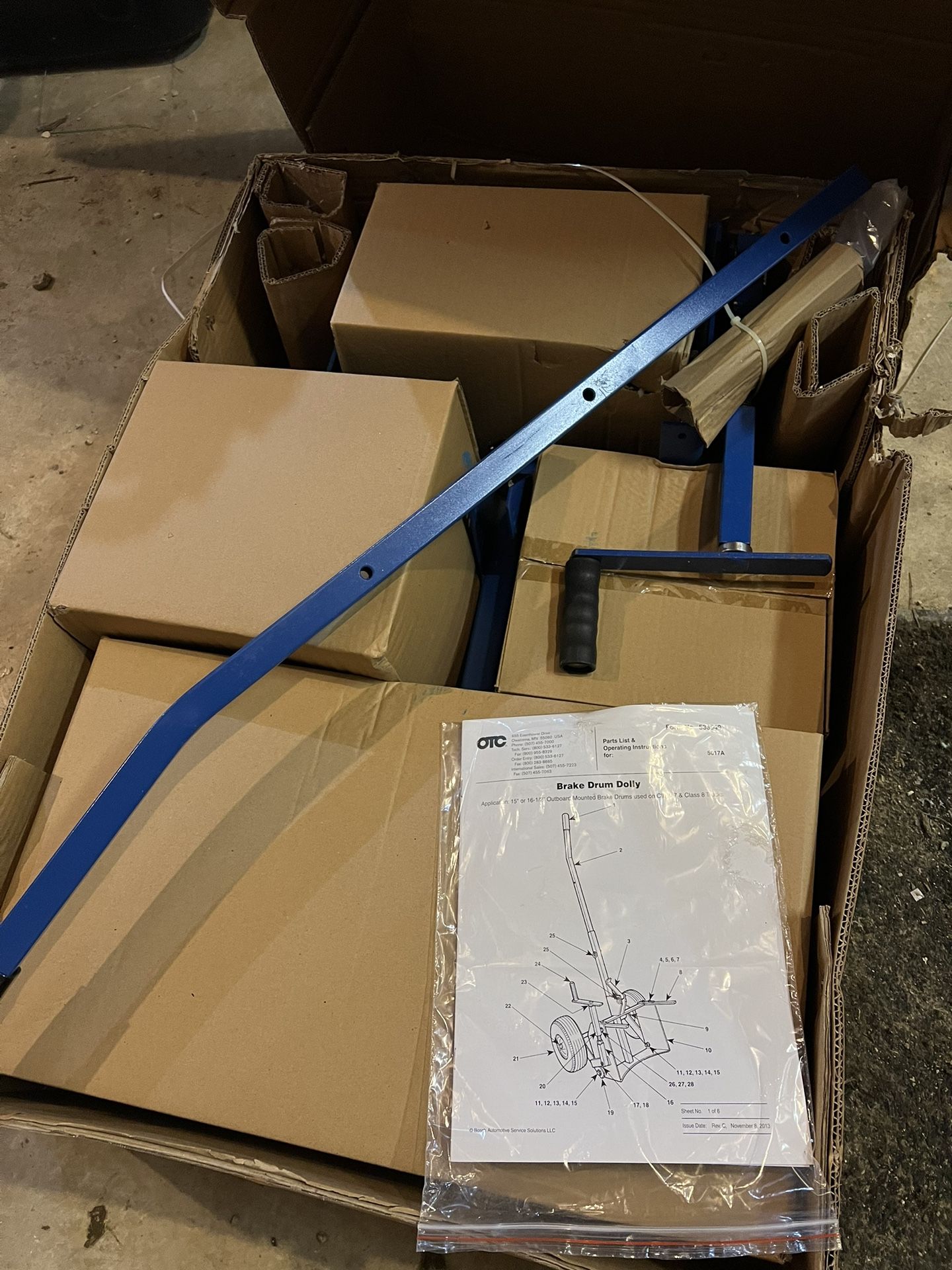 OTC Brake Drum Dolly