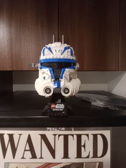 Collectable LEGO 75349 Captain Rex Helmet - Star Wars Helmet Collection 2023