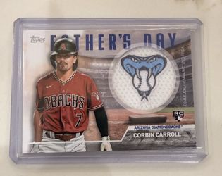 2023 Topps Series 2 - Father's Day Commemorative Team Patches Corbin Carroll  RC