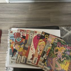 8 Barbie Fashion Marvels Comic Books .