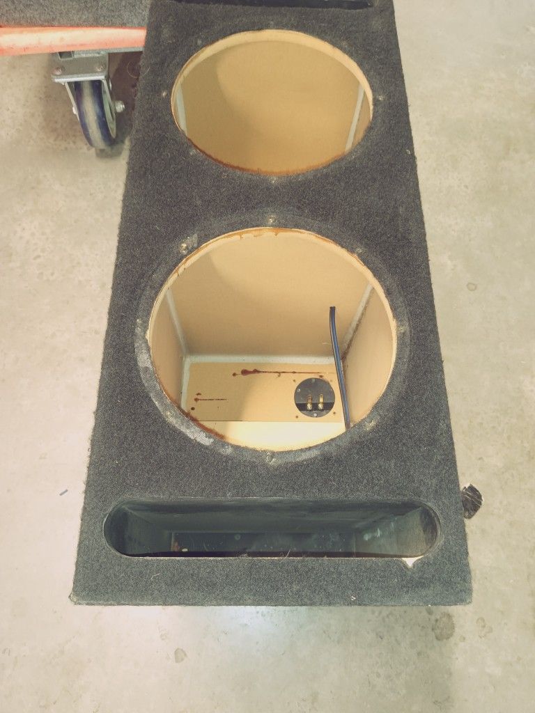 10-in Subwoofer Dual Box Individual Chamber Ported Good Quality Large