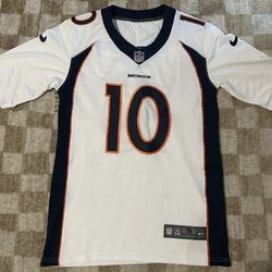 Jerry Jeudy #10 Denver Broncos Nike On Field Jersey Stitched NFL White Sz Small