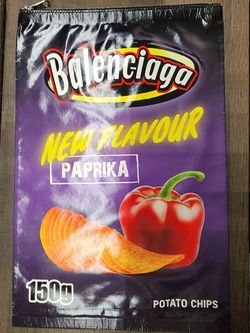 Balenciaga Chips Bag Paprika