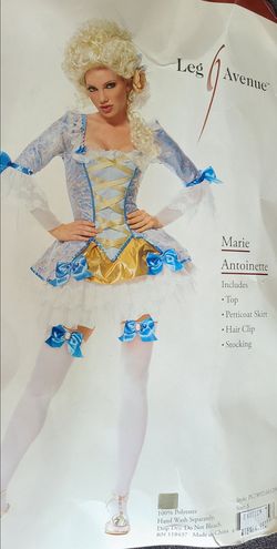 Leg Avenue Marie Antoinette Costume Size S and M