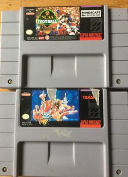 Super Nintendo games