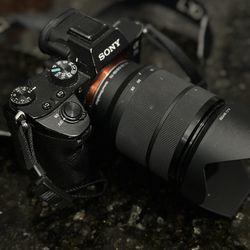 Sony A7iii W/kit Lense 24-70mm 4.5-5.6 