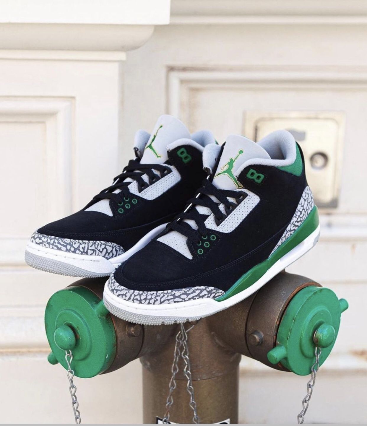 Jordan 3 Pine Green 