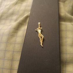 Naked Lady Charm Older Piece 10 Kt