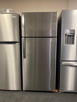 GE  Top Mount Stainless Refrigerator
