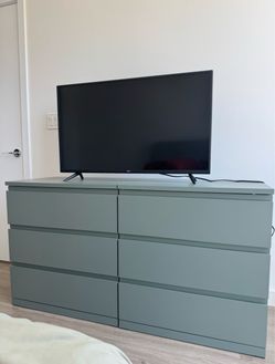 IKEA MALM 6-Drawer Double Dresser