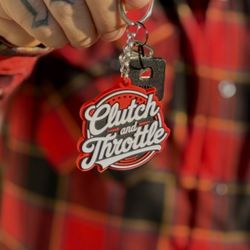 OG Crest Keychain (Red)